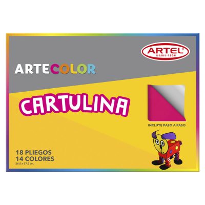 CARPETA ARTECOLOR CARTULINA ARTEL 18 PLIEGOS