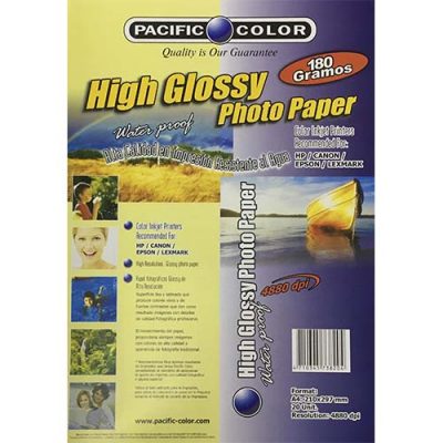 PAPEL FOTOGRAFICO 180 GRAMOS  PACIFIC COLOR