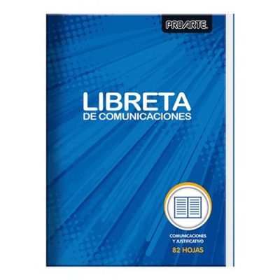 LIBRETA DE COMUNICACIONES PROARTE
