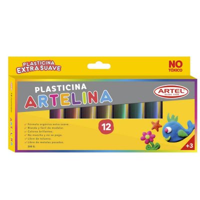 PLASTICINA ARTEL 12 COLORES