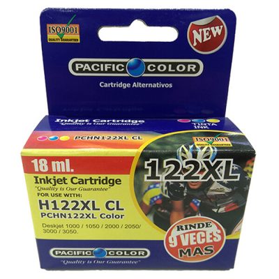 CARTRIDGE Alternativo Pacific Color H122XL COLOR 18ml.
