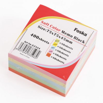 TACO MEMO BLOCK 5 COLORES