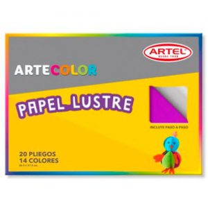 CARPETA PAPEL LUSTRE ARTEL 20 PLIEGOS