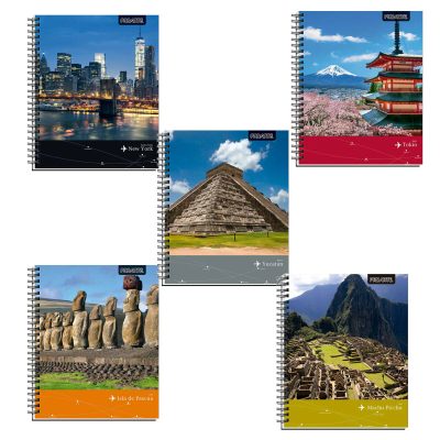 CUADERNO UNIVERSITARIO CIUDADES PROARTE 100 HOJAS