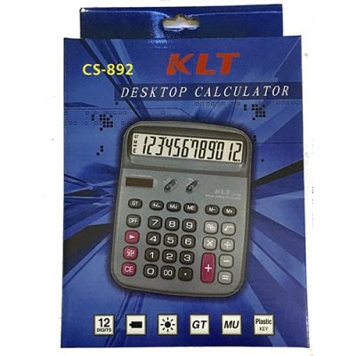 CALCULADORA BASICA KLT CS-892 12 DIGITOS