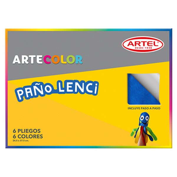 CARPETA ARTECOLOR PAÑO LENCI ARTEL 6 PLIEGOS
