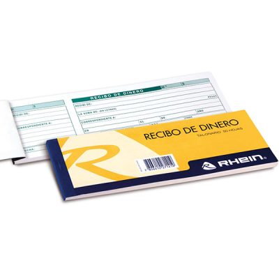 RECIBO DE DINERO RHEIN