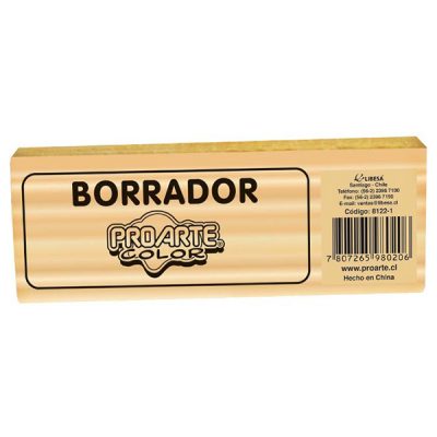 BORRADOR PIZARRA MADERA PROARTE