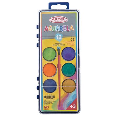 ACUARELA ARTEL 12 COLORES