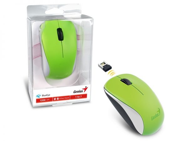 MOUSE INALAMBRICO OPTICO GENIUS VERDE