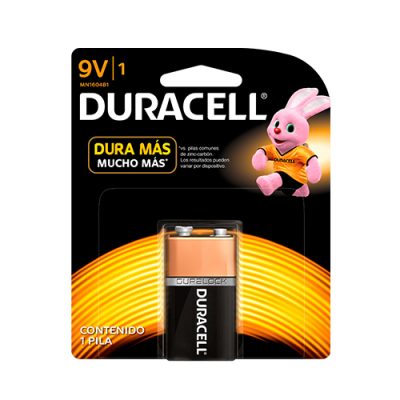 BATERIA DURACELL 9V 1 PILA