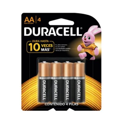 PILA DURACELL AA 4 PILAS