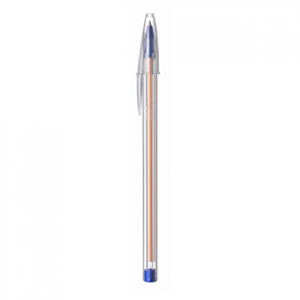 LAPIZ PASTA BIC CRISTAL PUNTA FINA AZUL