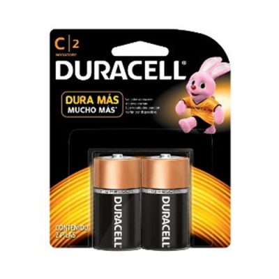 PILA DURACELL C 2 PILAS