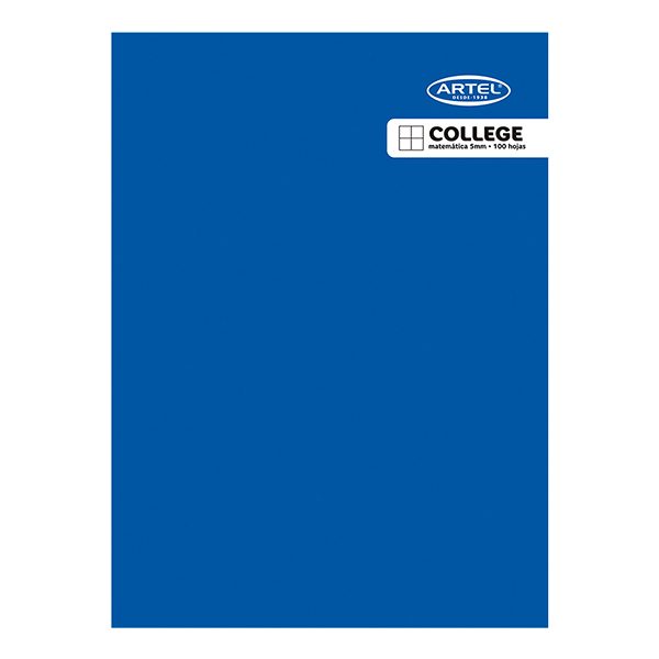 CUADERNO COLLEGE 100 HOJAS 5MM. ARTEL - Imagen 3