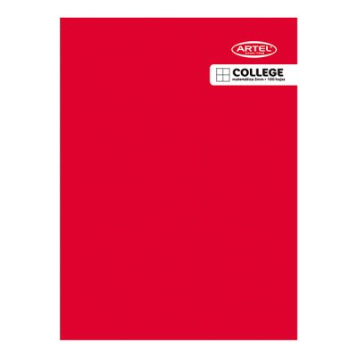 CUADERNO COLLEGE 100 HOJAS 5MM. ARTEL
