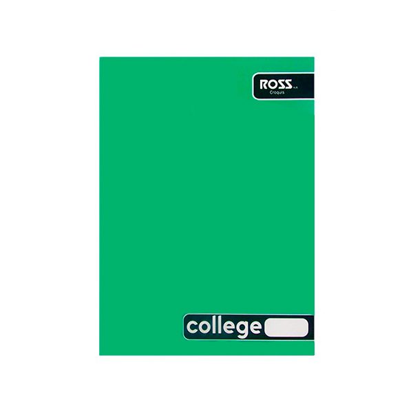CUADERNO COLLEGE 80 HOJAS CROQUIS ROSS