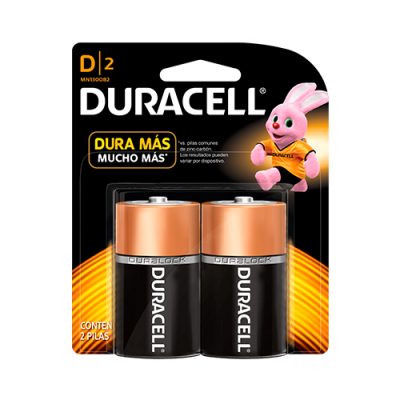 PILA DURACELL D 2 PILAS