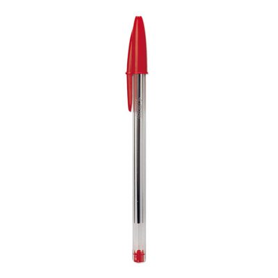 ​LAPIZ PASTA BIC CRISTAL ROJO