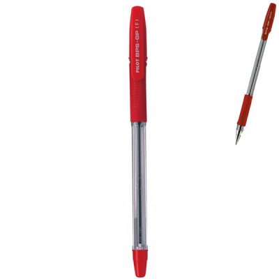 LAPIZ PASTA PILOT BP S GP 0.7 PUNTA FINA ROJO
