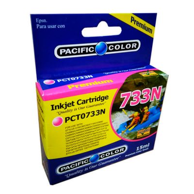 CARTRIDGE ALTERNATIVO PACIFIC COLOR 733N MAGENTA 15ML.