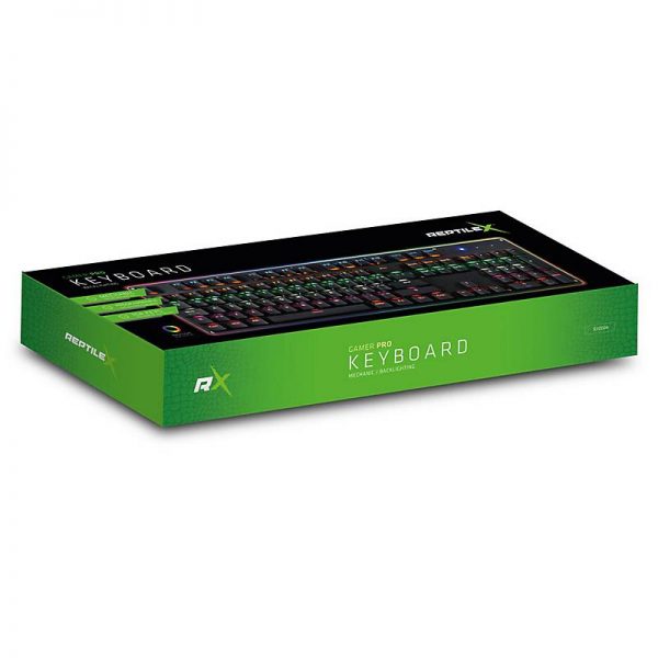 TECLADO GAMER PRO MACANICO RETROILUMINADO RX0004 - Imagen 4