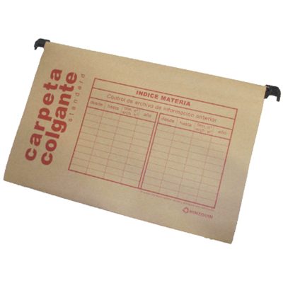 CARPETA COLGANTE PLASTICA HINZQUIN