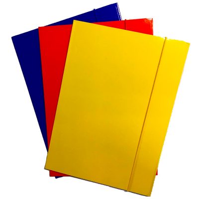CARPETA CON ELASTICO COLORES SURTIDOS