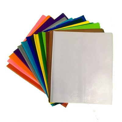 FORRO PLASTICO UNIVERSITARIO GRUESO COLORES SURTIDOS