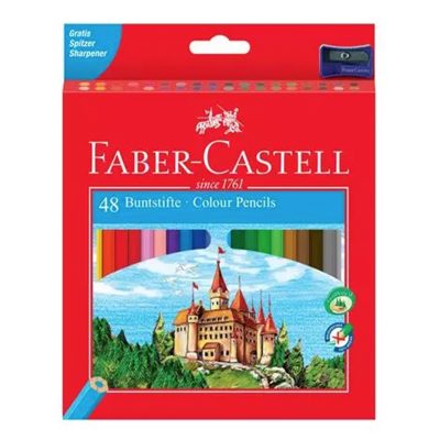 LAPICES DE COLORES 48 UNIDADES FABER CASTELL