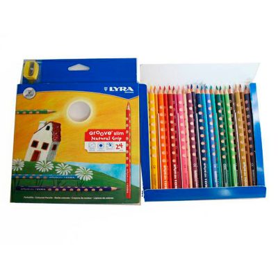 LAPICES DE COLORES LYRA GROOVE SLIM 24 COLORES