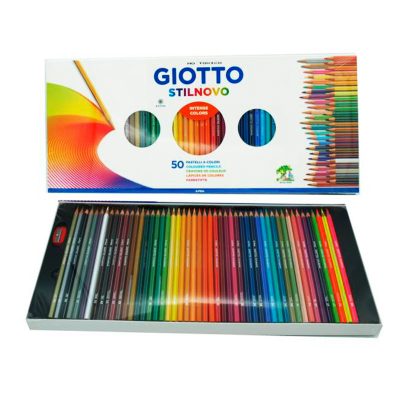 LAPICES DE COLORES STILNOVO 50 COLORES GIOTTO