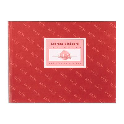 LIBRETA BITACORA 100 HOJAS REM