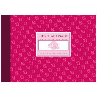 LIBRO APAISADO 100 HOJAS 7MM REM