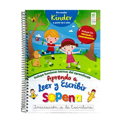 LIBRO KINDER APRENDO A LEER Y ESCRIBIR