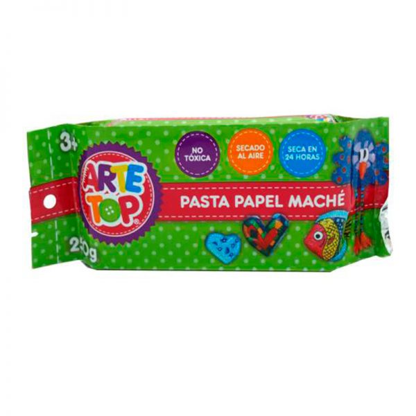 PASTA PAPEL MACHE ARTE TOP 250g. PRENSADO
