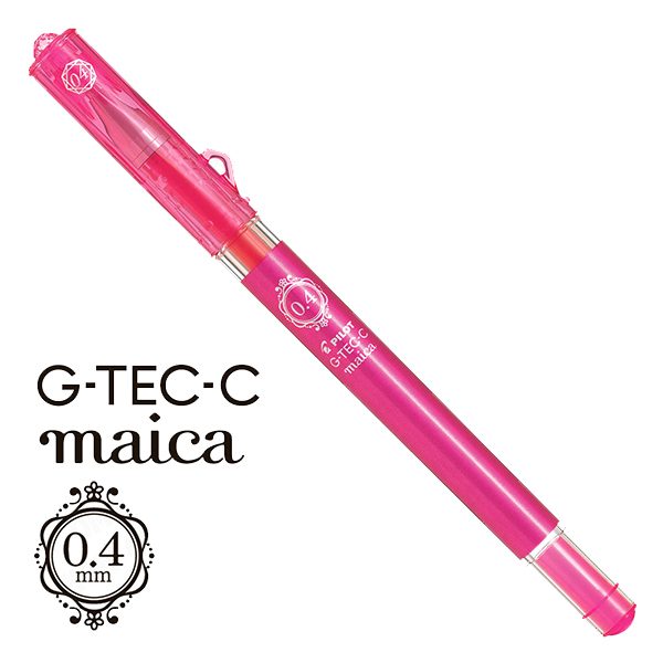 LAPIZ PILOT G-TEC-C MAICA ULTRA FINO 0.4MM ROSADO