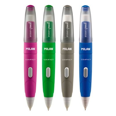 PORTAMINAS + GOMA DE BORRAR MILAN COMPACT 0.7mm