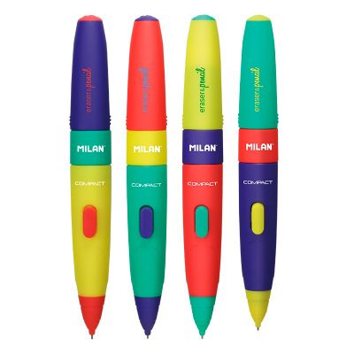 PORTAMINAS + GOMA DE BORRAR MILAN COMPACT MIX 0.7mm
