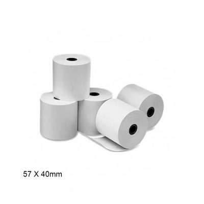 ROLLO DE PAPEL TERMICO PARA SUMADORA 57X40MM
