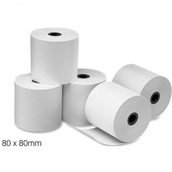 ROLLO PAPEL TERMICO 80X80MM