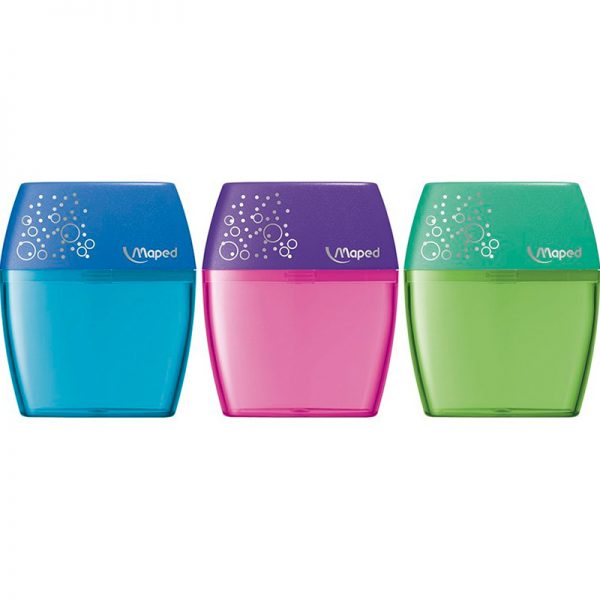 SACAPUNTAS SHAKER SIMPLE CON DEPOSITO MAPED