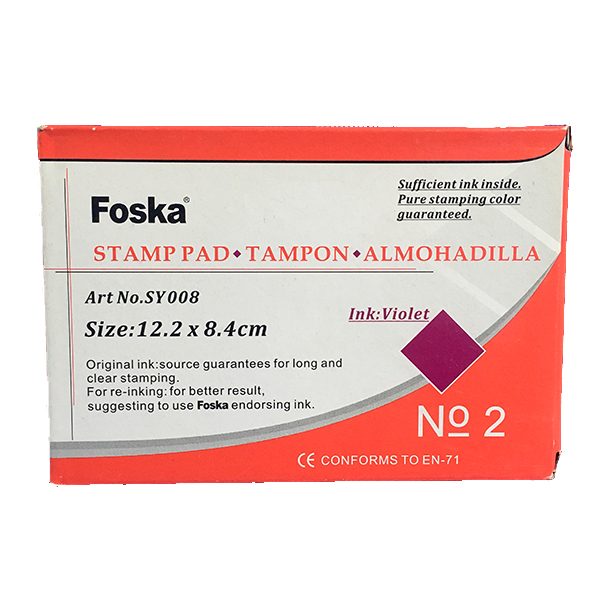 TAMPON FOSKA Nº2 VIOLETA - Imagen 2