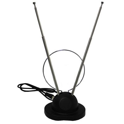 ANTENA BASE REDONDA CON CABLE COAXIAL
