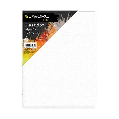 BASTIDOR ALGODON 30X40 CMS 1 UNIDAD LAVORO