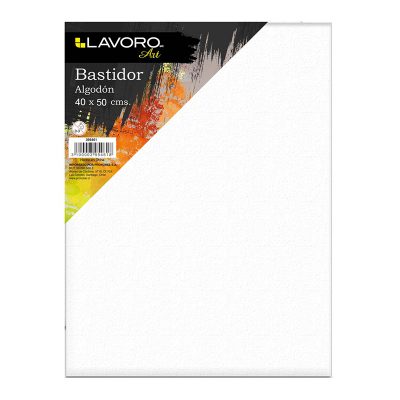BASTIDOR ALGODON 40X50 CMS 1 UNIDAD LAVORO
