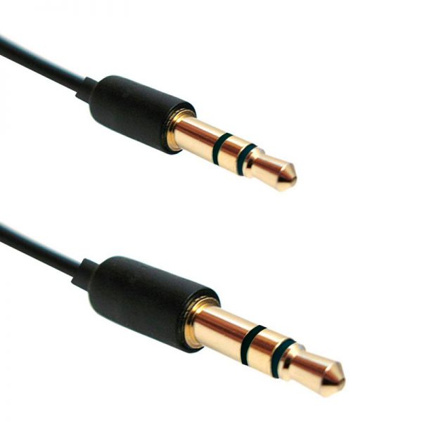 CABLE AUXILIAR AUDIO 3.5mm 1.8mt - Imagen 2