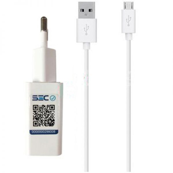 CARGADOR + CABLE MICRO USB CERTIFICADO CARGA RAPIDA - Imagen 2