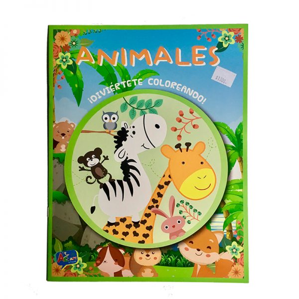 LIBRO PARA COLOREAR ANIMALES