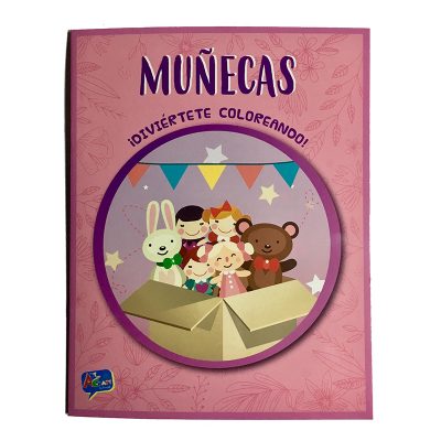 LIBRO PARA COLOREAR MUÑECAS